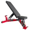 Polohovateľná masívna lavica na cvičenie červená amrepfitness cfshop.cz 11