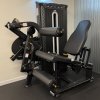 leg extension leg curl dual machine pin loaded - amrep fitness