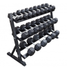 Sada HEX jednoruček 12,5 kg až 35 kg + Stojan zdarma