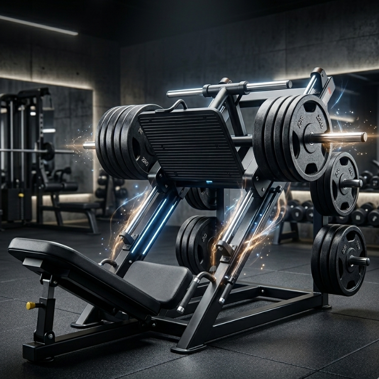 Leg Press 45°: Extrémna sila a bezpečnosť pre váš tréning nôh