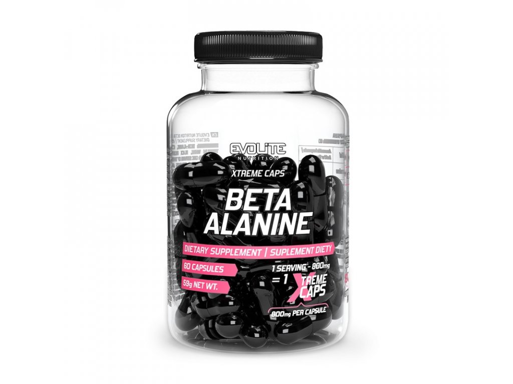 Evolite nutrition beta alenine 800mg 60 caps - CFshop.sk