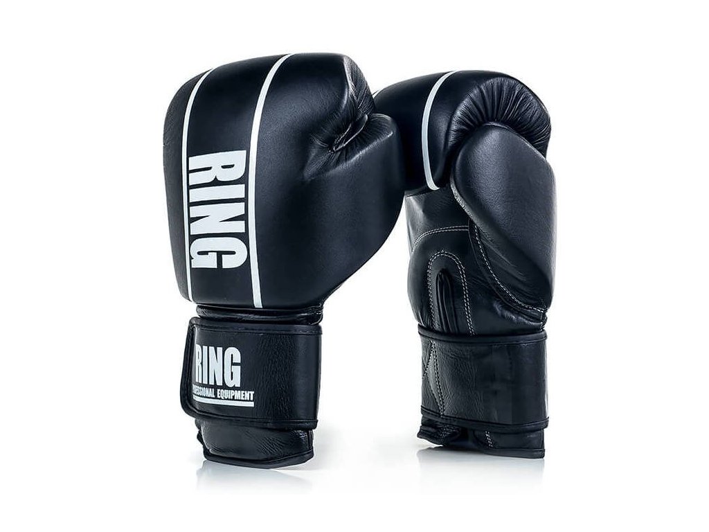 Boxerské rukavice RING kožené 1