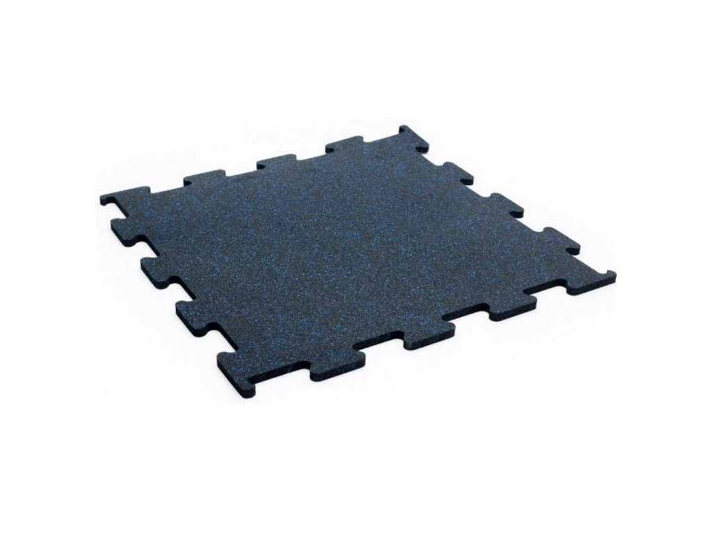 gumova podlaha mozaika modrá 8mm