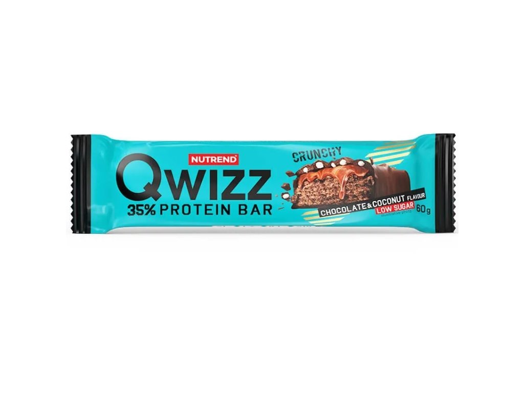 Proteinová tyčinka qwizz 60g CFshop.sk Nutrend čokoláda kokos