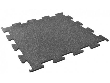 Podlaha Puzzle 1x1 m , grey , sivý granulát