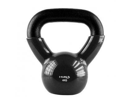 4kg kettlebell hms black CFshop.sk