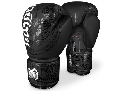 Muay thai rukavice Phantom black CFshop.sk