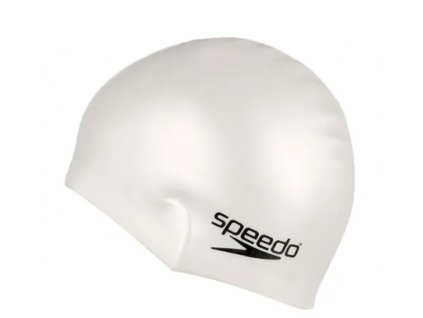 Plavecká čiapka Speedo white biela čiapka na plavanie CFshop.sk