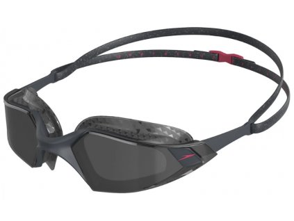 Speedo aqua pulse pro goggle red silver