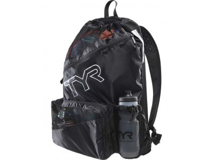 TYR batoh elite mesh backpack black CFshop.sk2
