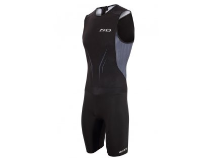 men s aeroforce x sleeveless trisuit black grey CFshop.sk