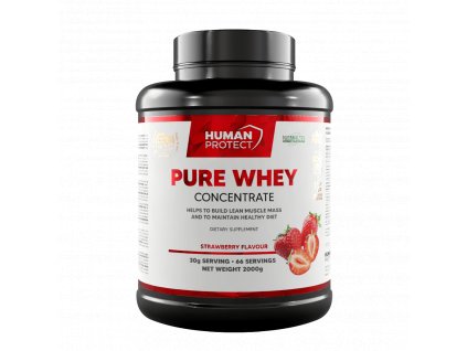 HUMAN PROTECT Pure whey protein jahoda CFshop.sk 2