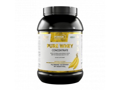 Humant PROTECT pure whey protein 900g banán CFshop.sk