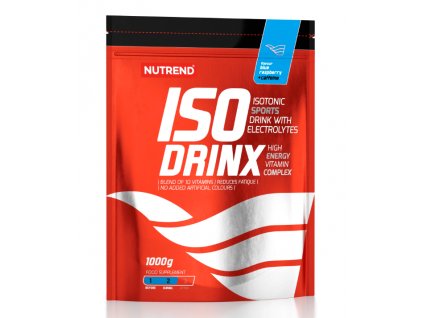 Nutrend Iso drinx modrá malina s kofeínom 1000g CFshop.sk