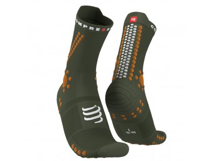 Compressport ponožky Pro Racing Socks v4.0 Trail CFshop.sk green cheddar