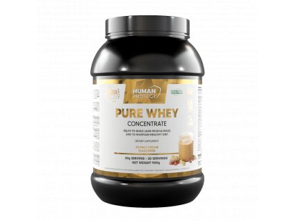 human protect pure whey peanut cream