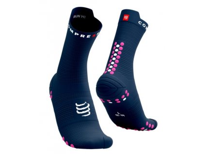 Ponožky compressport Hih indigo magenta run CFshop.sk