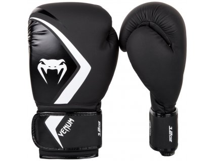 Boxerské Rukavice VENUM contender 2.0 čierno biele CFshop.sk