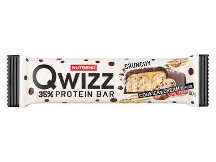 Nutrend Proteinová tyčinka QWIZZ cookies cream CFshop.sk