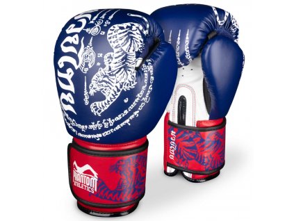 Boxerské rukavice PHANTOM muay thai blue CFshop.sk