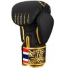 Boxerské Rukavice Muay Thai Limitovaná Čierna Edícia CFshop.sk 1