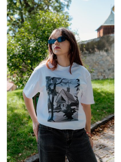 002 B&W CHURCH TEE 2