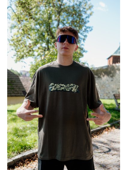 007 CAMO THROWIE TEE
