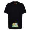 D3 001 LOVE KIDS TEE BLACK BACK