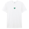 D3 003 SIMPLE LOVE TEE WHITE FRONT