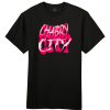 D3 004 PINK METAL TEE FRONT