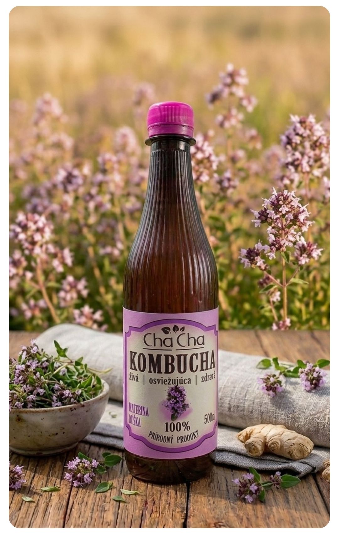 Materiná dúška  kombucha
