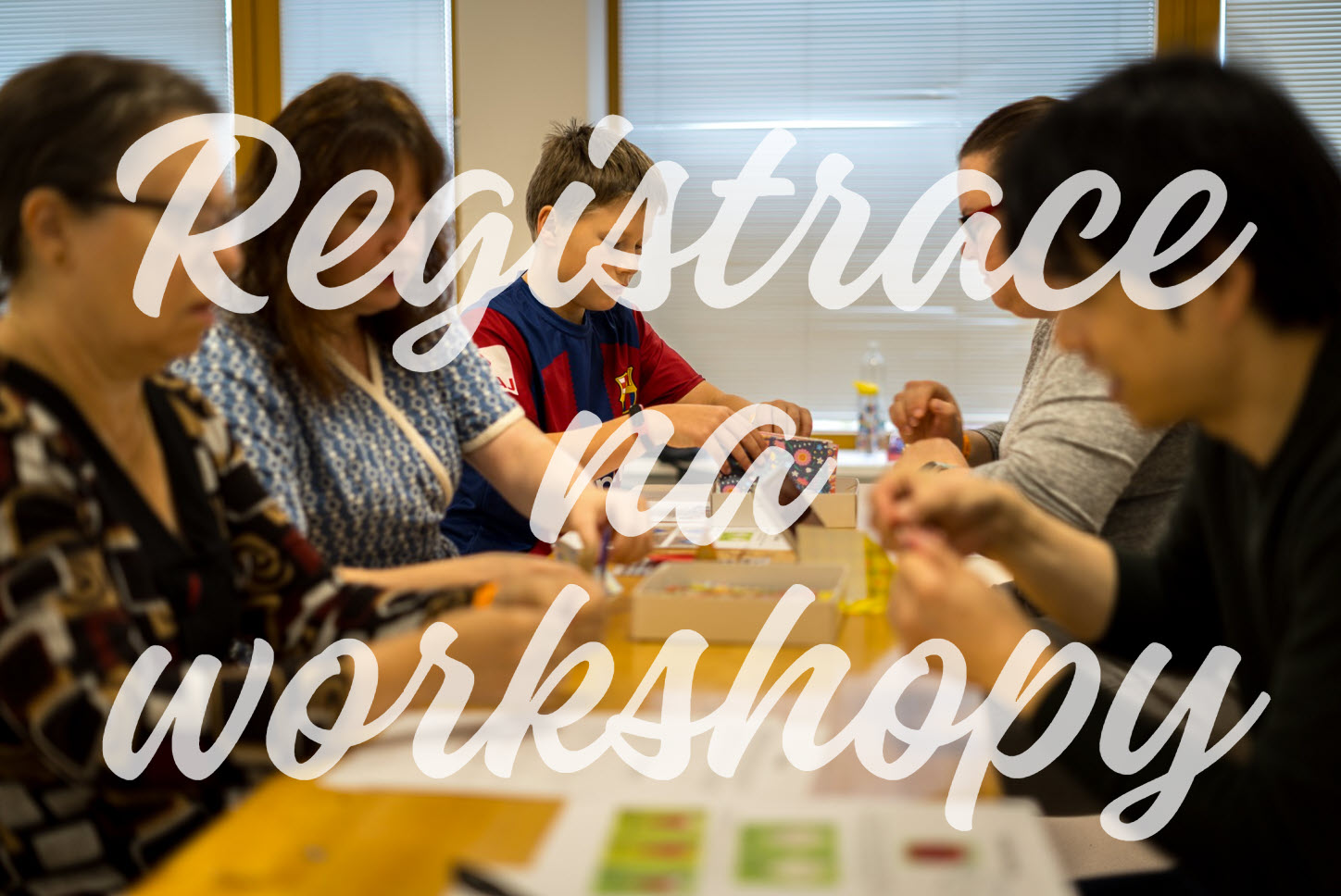 Registrace na workshopy
