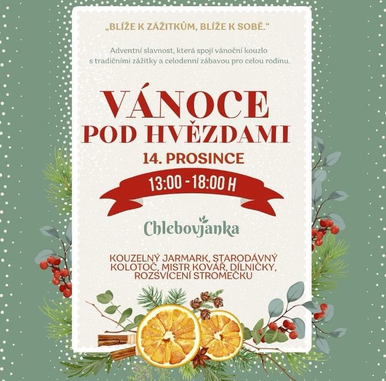 Vánoční Jarmark Chlebovjanka 2024