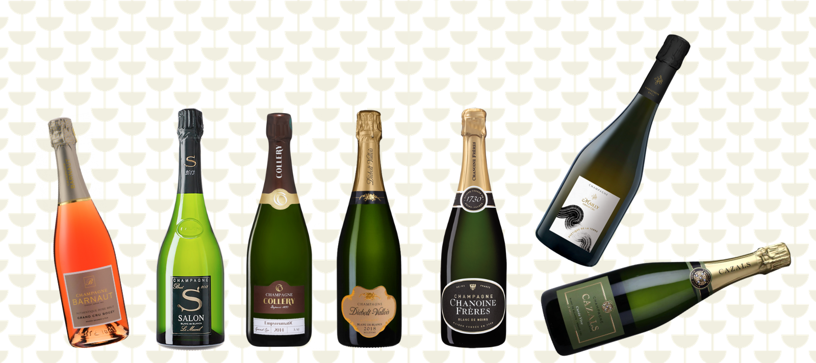 Champagne and wine