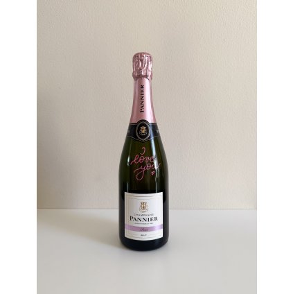 Pannier Brut Rosé 0,75l "I love you"