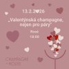 Valentýnská champagne, nejen pro páry