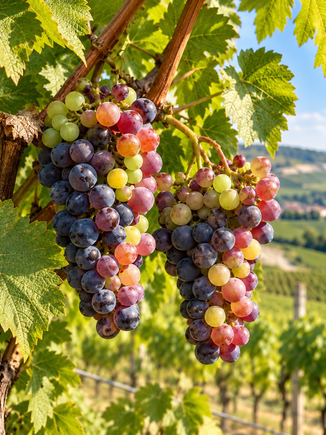 Champagne v srpnu: hrozny zrají a sklepy čekají na sklizeň