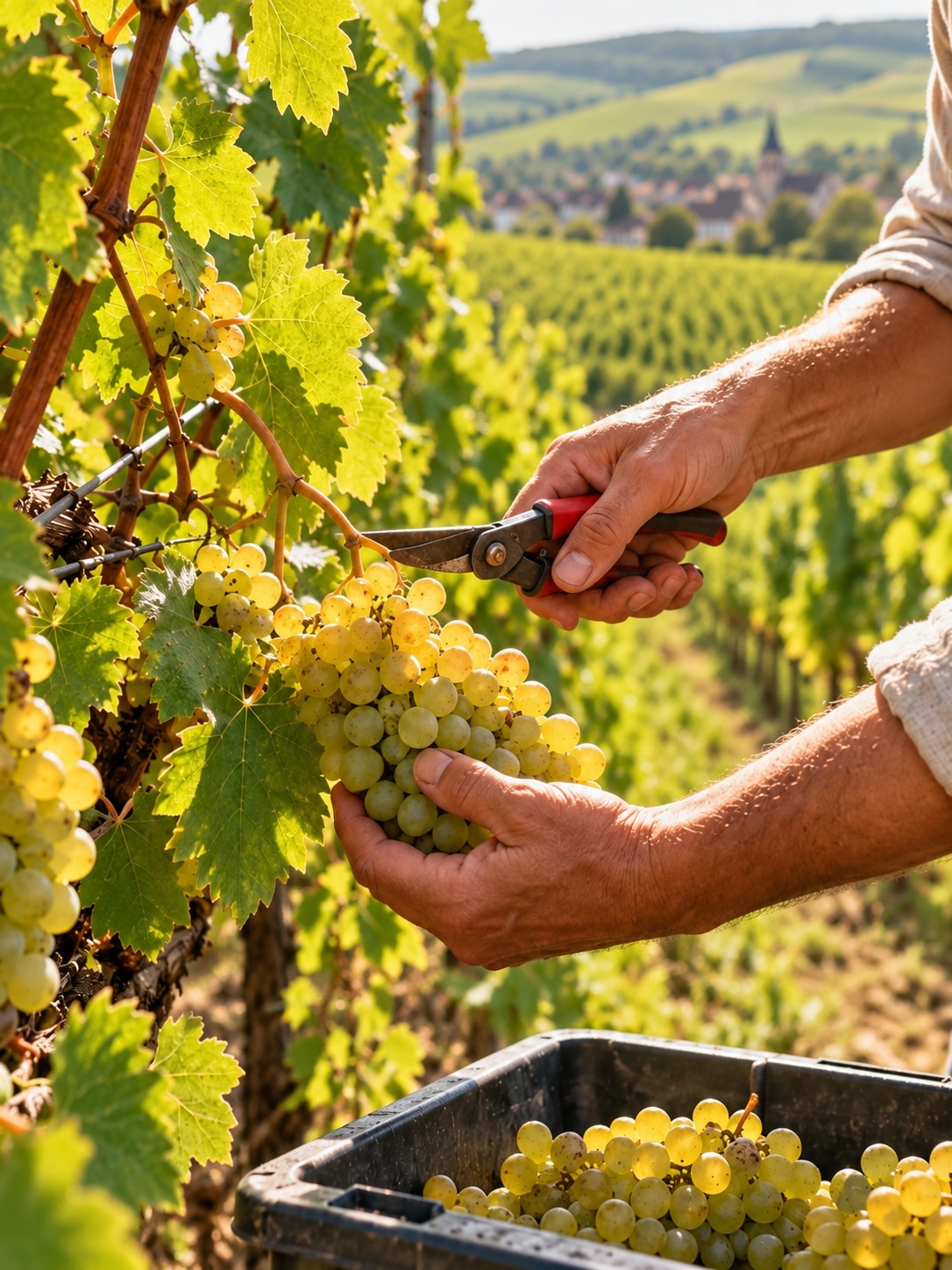 Champagne v září: sklizeň roku a první kroky nového vína