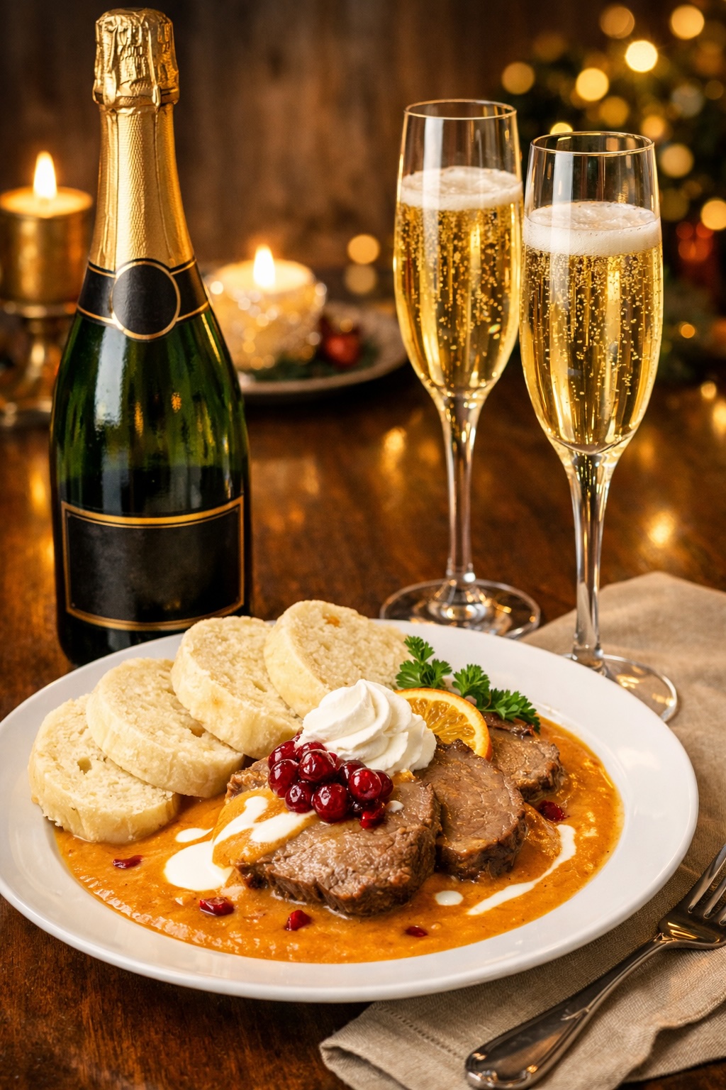 Šampaňské ke svíčkové na smetaně? Ano! A vysvětlíme proč