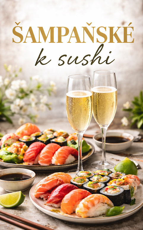 Šampaňské k sushi: proč bublinky porazí saké