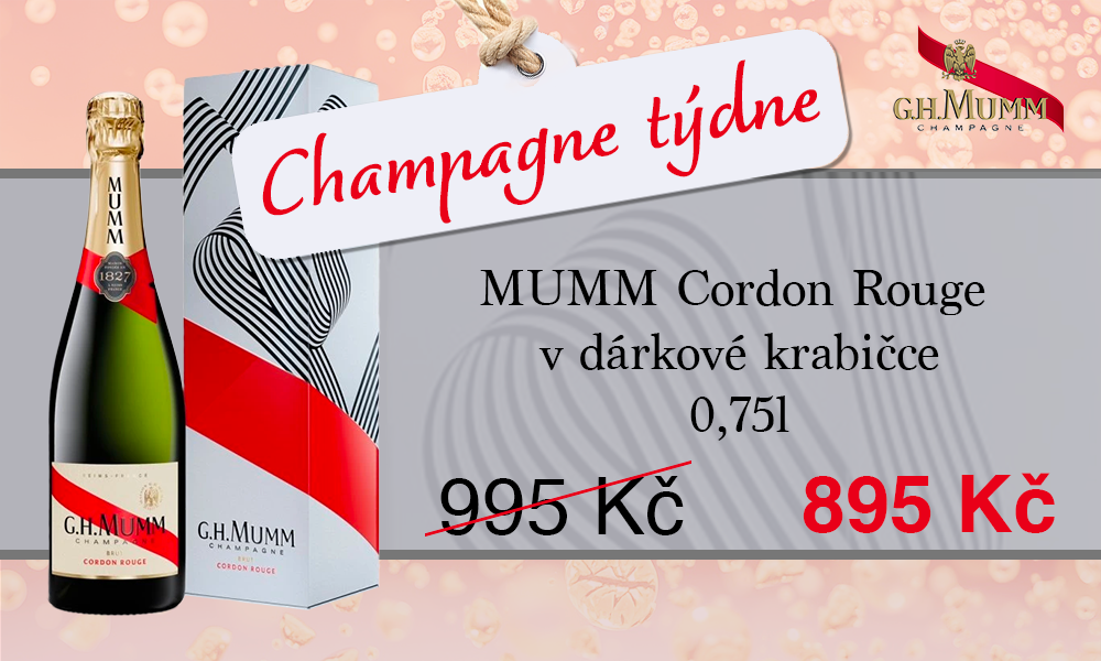 Champagne týdne - Mumm