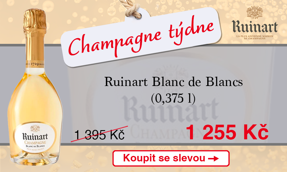 Champagne týdne - Ruinart BdB 0,375l