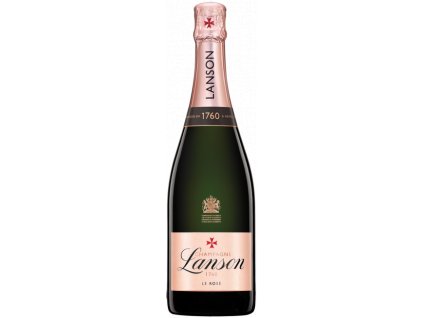 Lanson Rosé Label Brut (0,75l) Foliovaná láhev