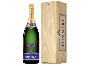 POMMERY BRUT ROYAL JERO 300 CL + CAISSE BOIS BD