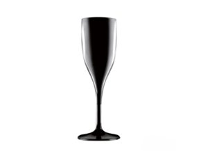 949 1 nerozbitna sklenice flute cerna150 ml