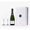 taittinger brut reserve 2 glasses set