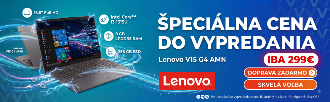 Lenovo V15 299€