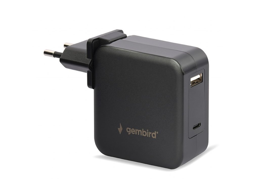 Univerzálný adaptér GEMBIRD NPA-PD60-01 pre notebook, Type-C PD, USB, 60W/ PN: