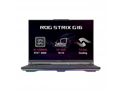 ASUS ROG Strix G16/i9-13980HX/32GB/1TB SSD/RTX 4060/16"/W11H/Gray/ PN: