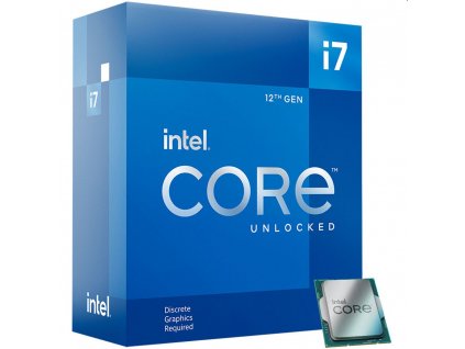 INTEL Core i7-12700KF (3,6Ghz / 25MB / Soc1700 / no VGA) Box bez chladica/ PN: